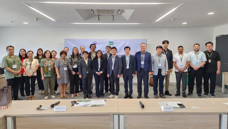 RDA-IRRI 기획회의 참석자 기념사진