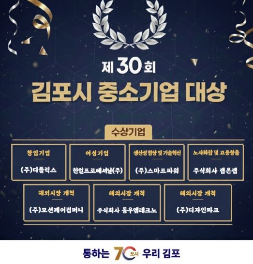 중소기업대상 관련 이미지